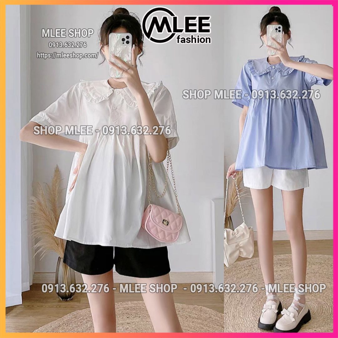 Áo bầu công sở mùa hè, mleeshop