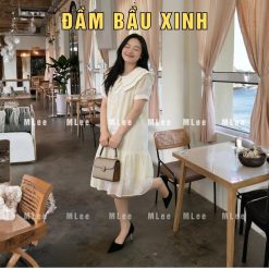 Đầm bầu xinh dạo phố