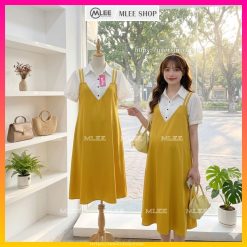 Đầm bầu công sở sơmi