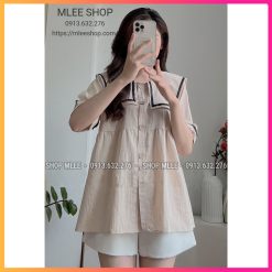 áo bầu xinh cổ thuỷ thủ