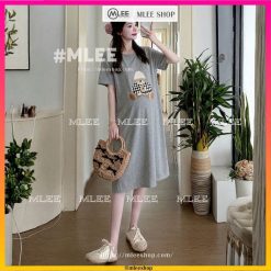 đầm bầu cotton