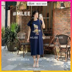Đầm Bầu thun cotton