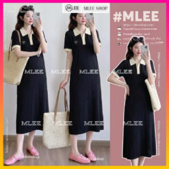 VÁY BẦU POLO THUN LẠNH